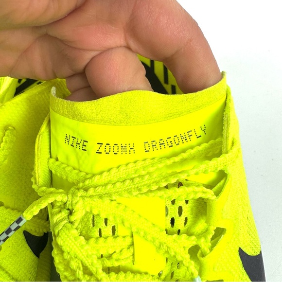 Nike ZoomX DragonFly Volt Black Racing Running Track Shoes Men’s 12.5 DR9922 700 - Picture 3 of 7